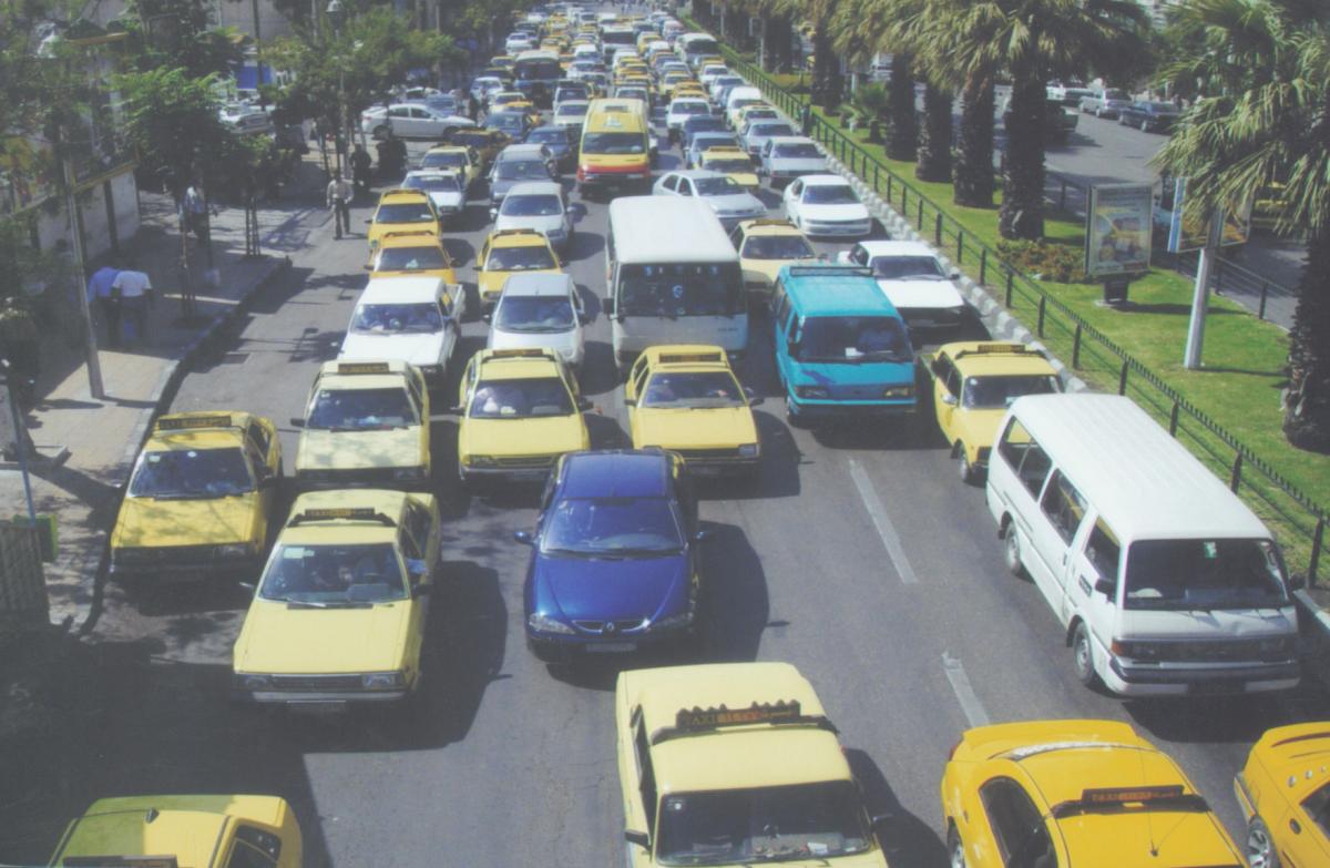 إطلاق منظومة "تاكسي سرفيس" ووضع التعرفة لخمسة خطوط في دمشق