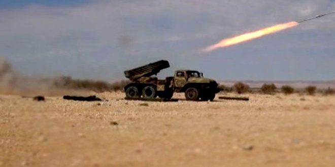 وحدة من الجيش تدمر ورشة لتصنيع المفخخات لتنظيم “داعش” بدوار التموين في دير الزور