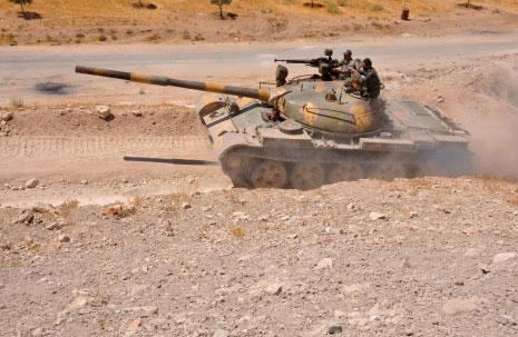 الجيش يوسّع سيطرته في محيط السخنة ، و«داعش» يفشل في فك حصاره بمساندة «النصرة» شرق حماة