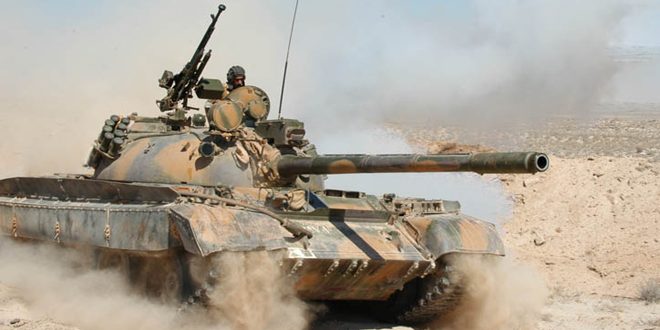 الجيش العربي السوري يتقدم في ريف دير الزور ويصادر أسلحة وذخائر ..
