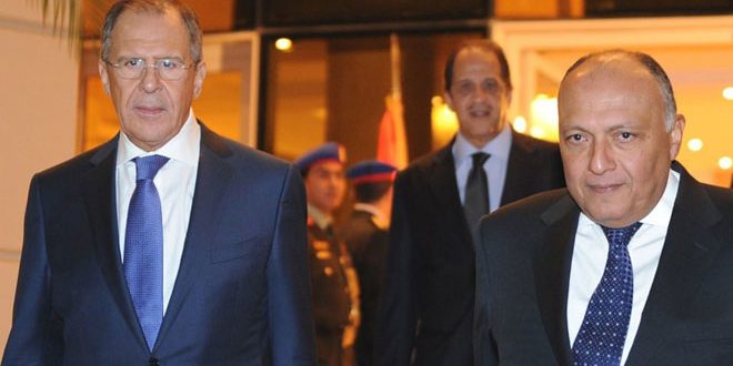 لافروف: روسيا ومصر حريصتان على محاربة الإرهاب