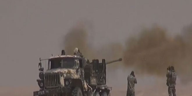 الجيش يحبط هجوم تنظيم داعش على نقاط عسكرية في منطقة الثردات بريف دير الزور الجنوبي ويوقع عشرات القتلى بين صفوف إرهابييه
