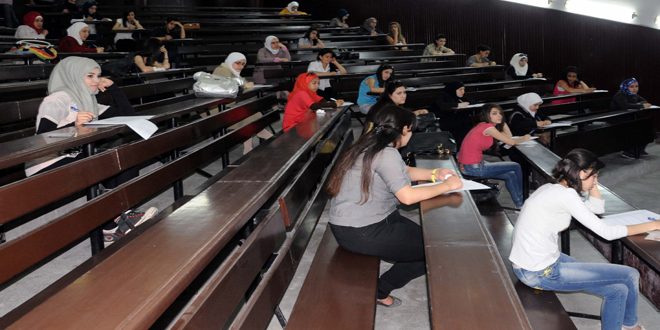تحديد موعد امتحانات الدراسات العليا في الجامعات السورية