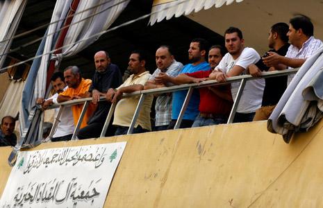 «جمعية آل المقداد الخيرية» في ضاحية بيروت الجنوبية أول من أمس (هيثم الموسوي)