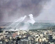 إطلاق إسرائيل الفسفور الأبيض بحرب غزة كان عشوائيا وجريمة حرب.