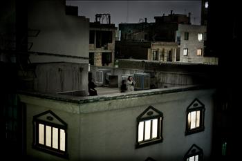 الصورة الفائزة بالجائزة الأولى. التقطت في 24 حزيران 2009 في طهران.