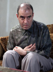 بسام كوسا في مشهد من المسلسل
