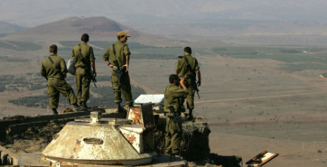 جنود إسرائيليون في مرتفعات الجولان