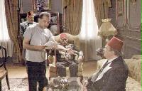 حاتم علي خلال تصوير مسلسل «الملك فاروق».