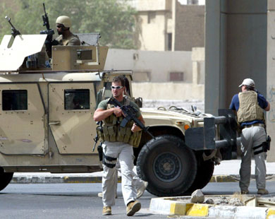 حراس بلاك ووتر واجهوا تهما بقتل 14 عراقيا عام 2007