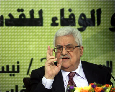 عباس أكد أنه لن يقبل الدولة ذات الحدود المؤقتة بأي حال من الأحوال