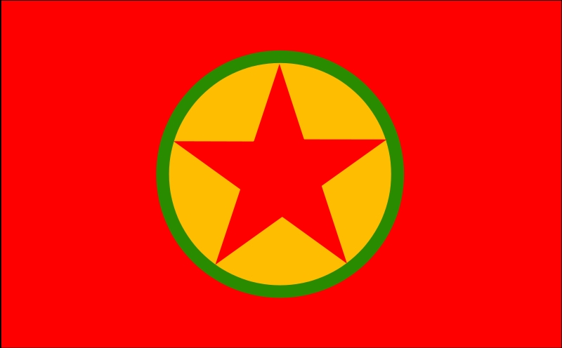 علم حزب العمال الكردستاني