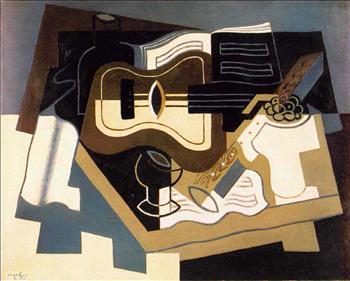 /لوحة للفنان الاسباني خوان غري (1887 ـ 1927).