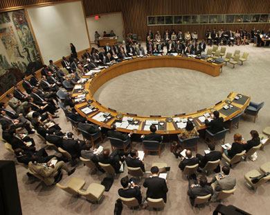 مجلس الأمن دعا لتشكيل حكومة تضم كل الأطياف السياسية في أسرع وقت.